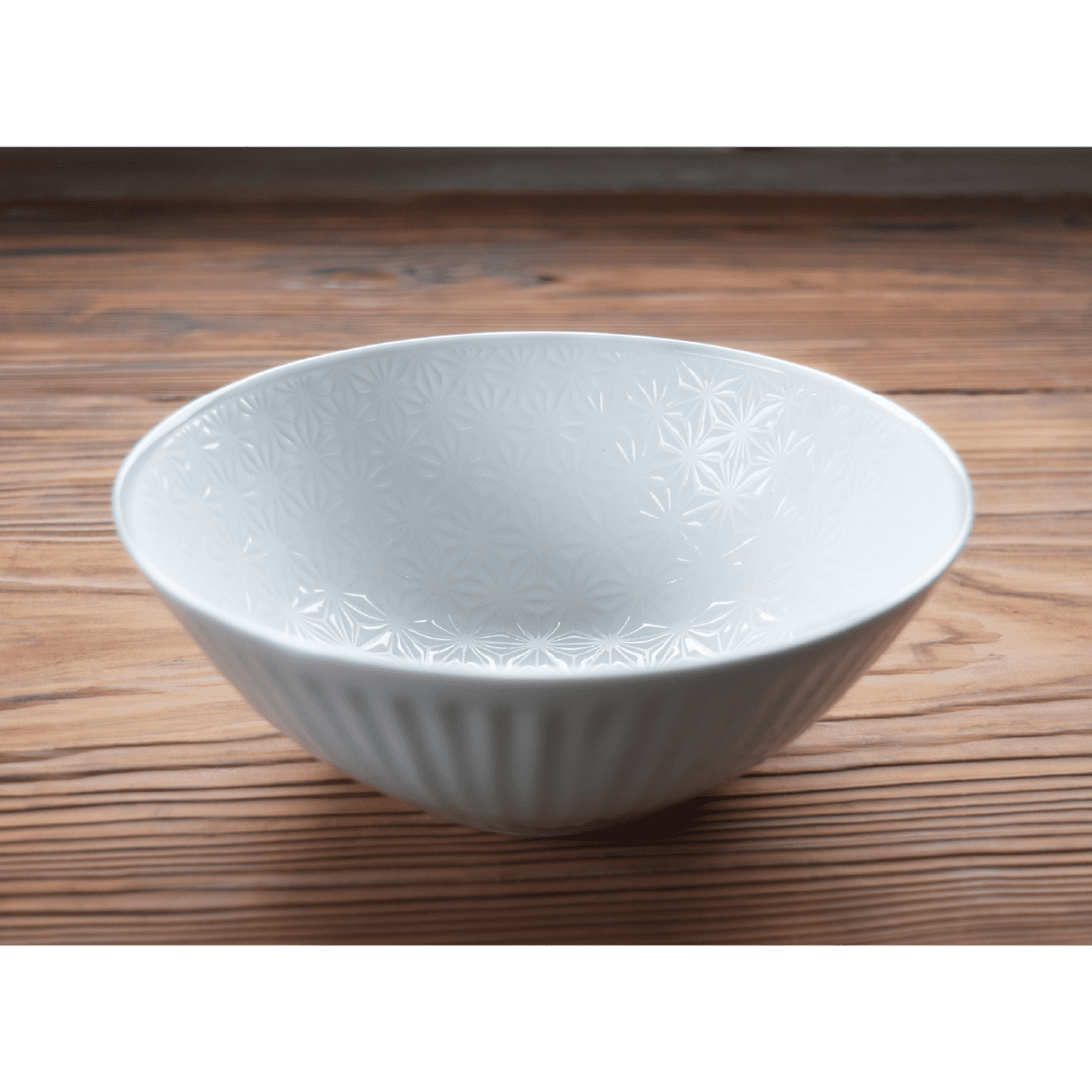 麻の葉ホワイト Wボウル(L)